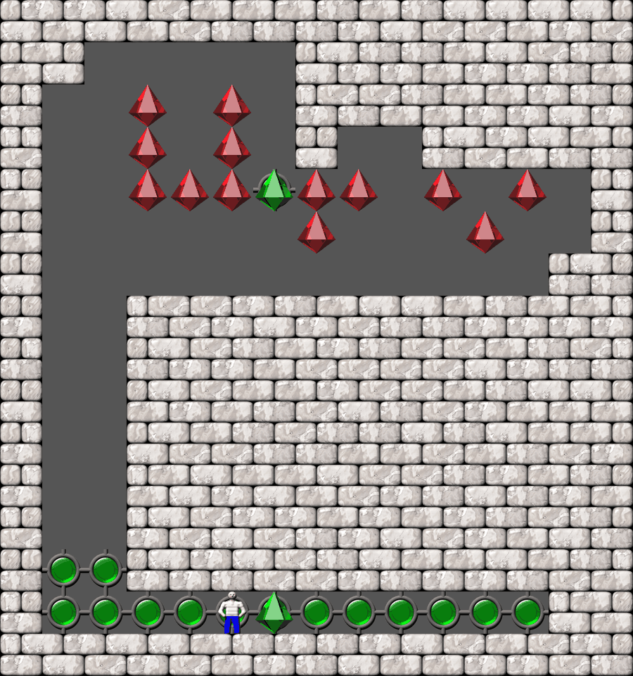 Sokoban More Bugs collections level 475